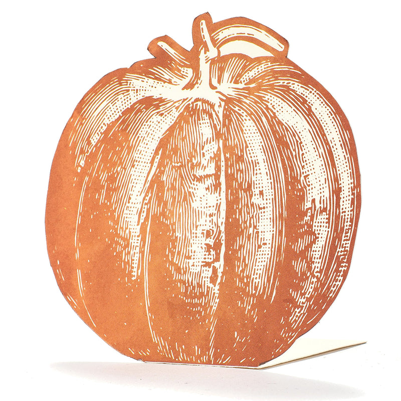 pumpkin: place cards