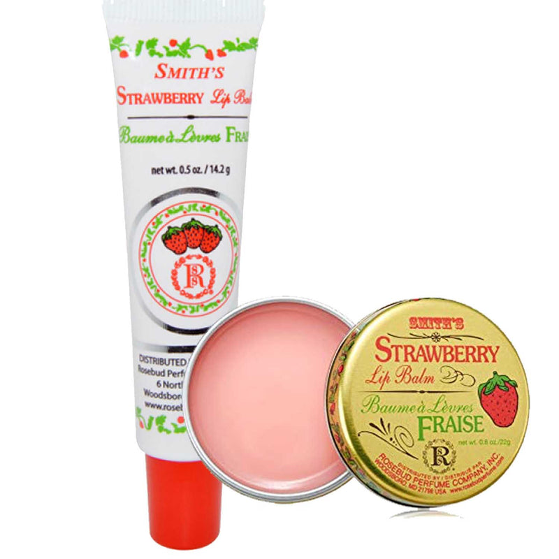 Rosebud Salve: Strawberry  Lip Balm