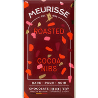 Roasted Cacao Nibs Organic Dark Chocolate (100g)