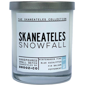 Snowfall {Skaneateles Collection} DROOZ candle No.1