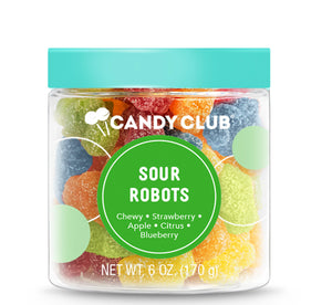 robots sour gummies