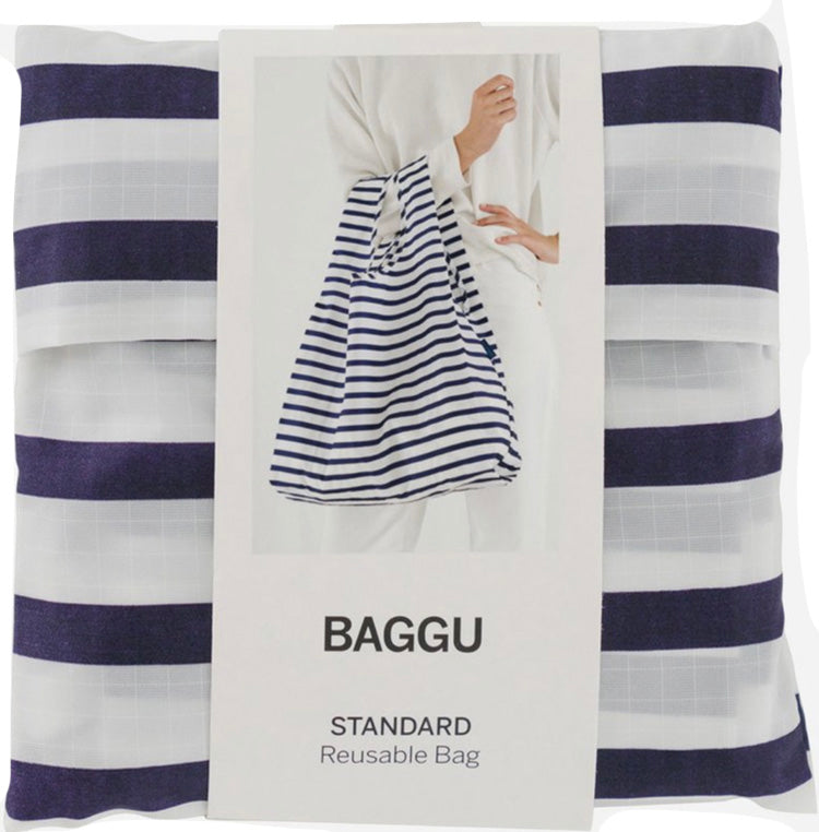sailor stripe: BAGGU bag