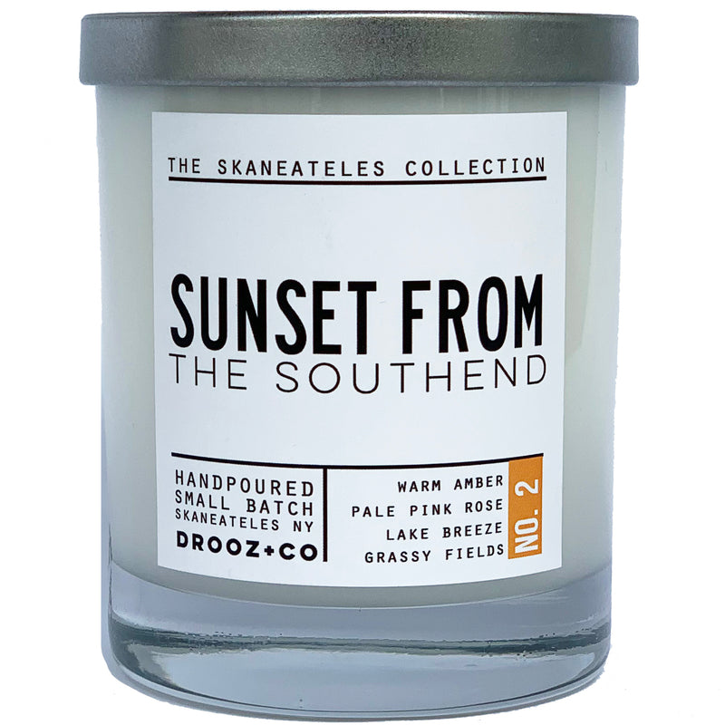 Sunset from the Southend {Skaneateles Collection} Drooz Candle No.2