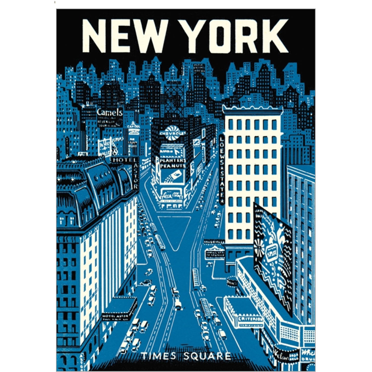 New York Times Square 2 Poster