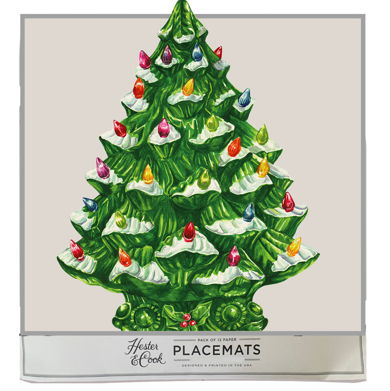 Tree Die-Cut Placemat Sheets Placemat