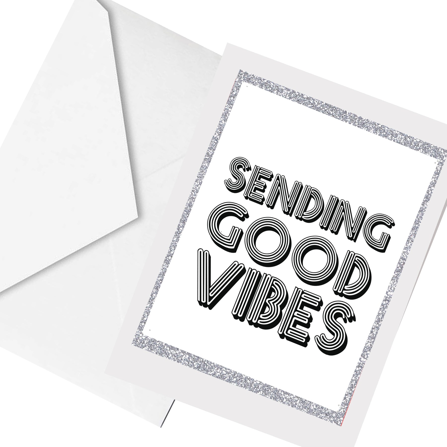 sending GOOD vibes ... greeting card
