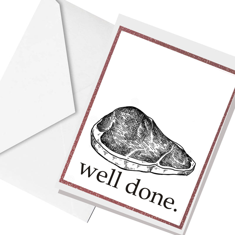 well done... greeting card
