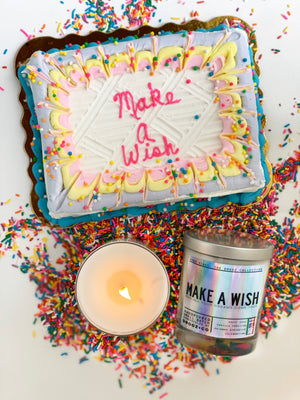 MAKE A WISH {GOOD VIBES Collection} } DROOZ candle No.11