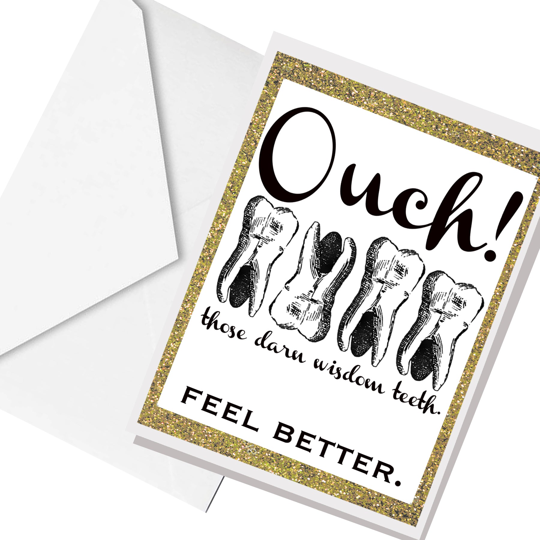 wisdom teeth.. greeting card