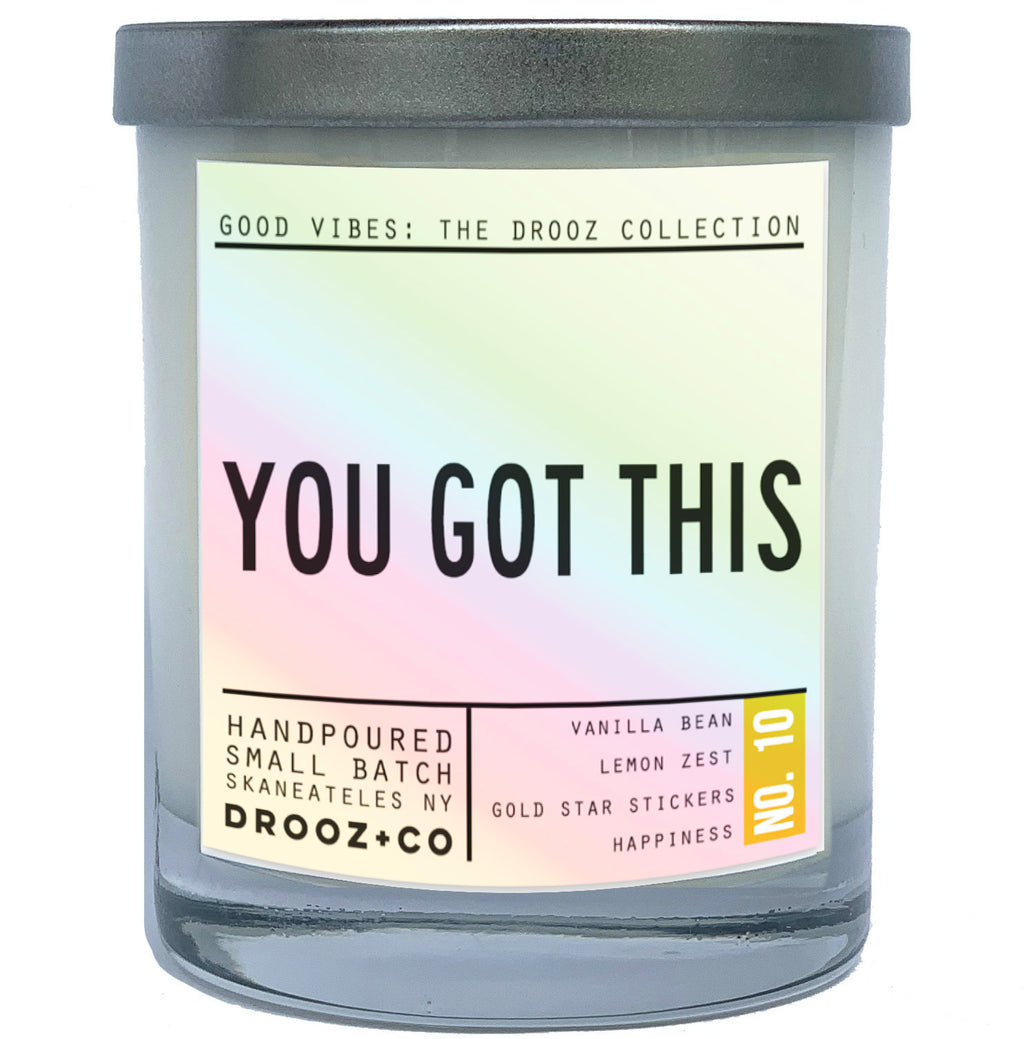 YOU GOT THIS {GOOD VIBES collection}  DROOZ Candle No.10